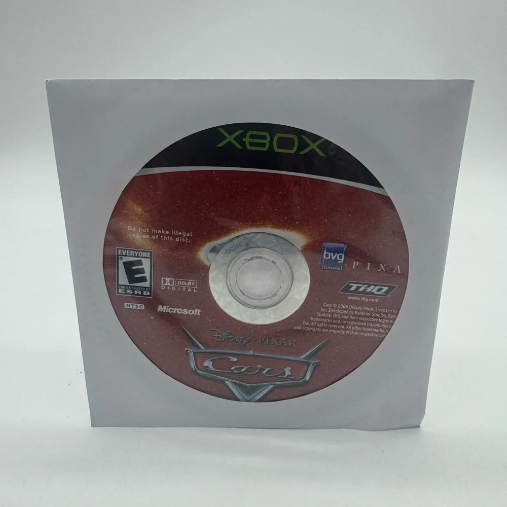 Cars (Microsoft Xbox, 2006) Disc Only Tested